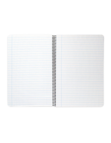 CUADERNO ESP. LIDERPAPEL FL. T.CARTON PAUTA 2.5MM 80H. 70GR.COL.SURT.