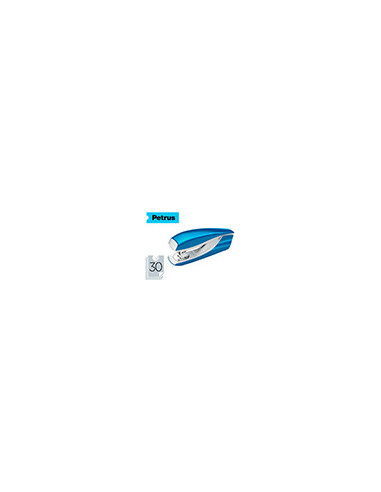 GRAPADORA PETRUS MOD 635 WOW AZUL METALIZADA CAPACIDAD 30 H.