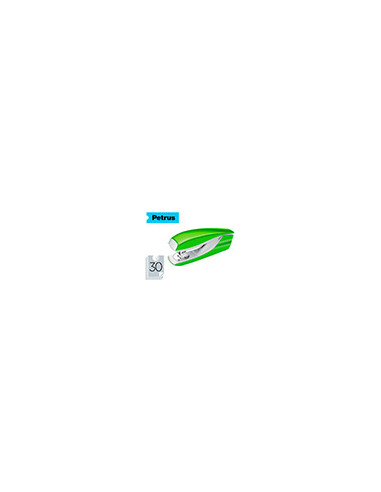 GRAPADORA PETRUS MOD 635 WOW VERDE METALIZADA CAPACIDAD 30 H.