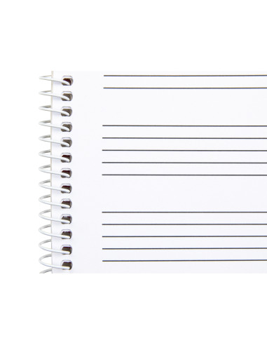 BLOC ESP. LIDERPAPEL MUSICA A5 PENTAGRAMA 4MM 20H 100GR. C/INTERLINEA