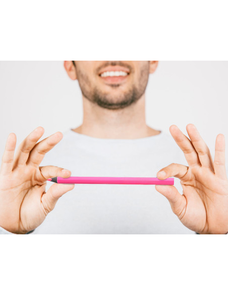 LAPICES DE COLORES LIDERPAPEL JUMBO NEON ROSA