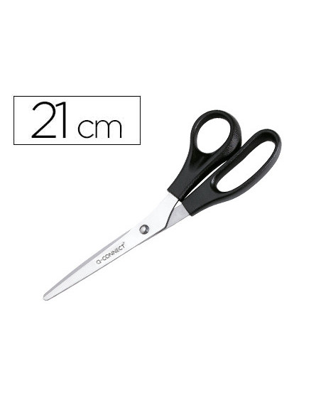 TIJERA OFICINA Q-CONNECT PARA ZURDOS 8" 21 CM