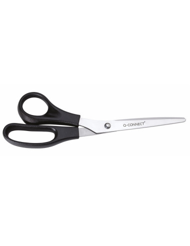 TIJERA OFICINA Q-CONNECT PARA ZURDOS 8" 21 CM