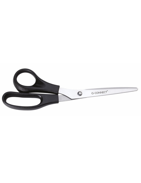 TIJERA OFICINA Q-CONNECT PARA ZURDOS 8" 21 CM