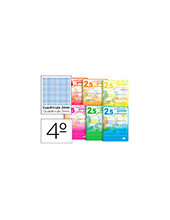 CUADERNO ESP. WRITE A5 T.BLANDA PAUTA 2.5MM 40H. 70GR. COL.SURT. 2