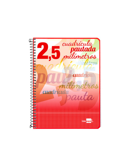 CUADERNO ESP. WRITE A5 T.BLANDA PAUTA 2.5MM 40H. 70GR. COL.SURT.