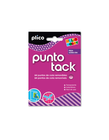 SUJETACOSA MASILLA BOSTIK BLU TACK PUNTO TACK 64 PUNTOS DE COLA
