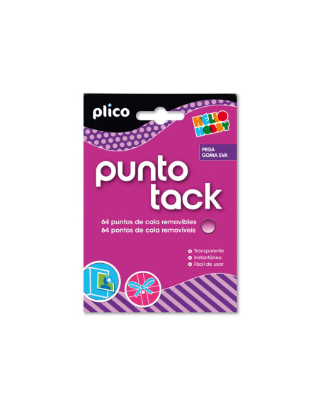 SUJETACOSA MASILLA BOSTIK BLU TACK PUNTO TACK 64 PUNTOS DE COLA
