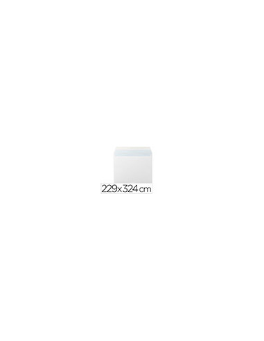 SOBRE LIDER.N 14 BLANCO DIN C4 229X324MM TIRA SILICONA 25UD.