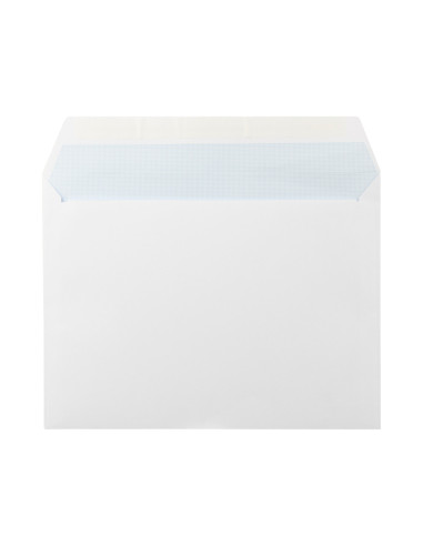 SOBRE LIDER.N 14 BLANCO DIN C4 229X324MM TIRA SILICONA 25UD.