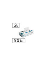 PAÑUELO TISU 2 CAPAS 21X20,7 CM CAJA DE 100 UNIDADES 2