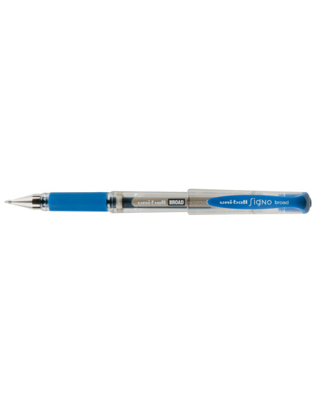 BOLIGRAFO UNI-BALL UM-153 SIGNO BROAD AZUL 1 MM TINTA GEL