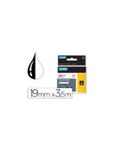 CINTA DYMO 18489 19MMX3.5MT RHINO NYLON FLEX. BL./NG. 2