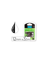 CINTA DYMO 12MMX3.5MT NYLON NG./BL. D1 S0718040 2