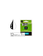 CINTA DYMO 45010 12MMX7MT NG./TPTE. D1 2