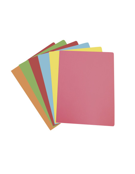 SUBCARPETA FL 180 GR. GIO COLORES PASTEL 50 UD.