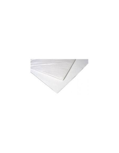 MANTEL DE PAPEL BLANCO EN HOJAS 100X100 CM CAJA DE 400