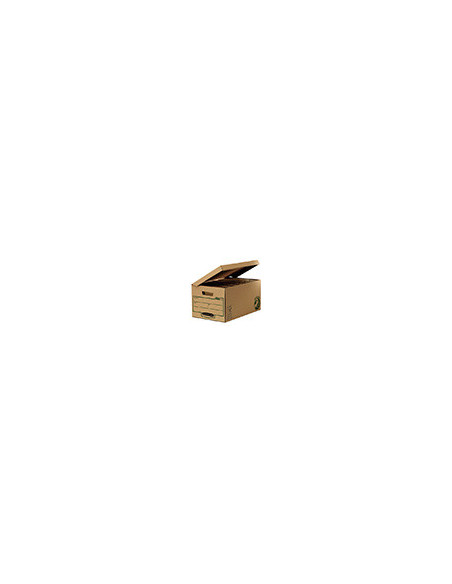 CAJON FELLOWES CARTON RECICLADO CAP. ARCHIVADORES 6UD. 80MM