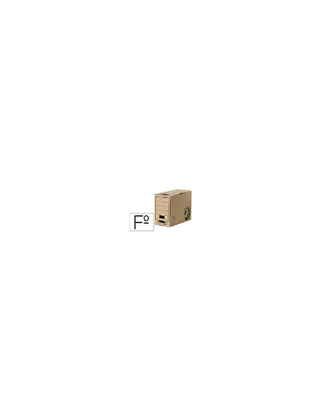 CAJA ARCHIVO DEFI. FELLOW. FOLIO CARTON RECICLADO LOMO 150 MM**499198