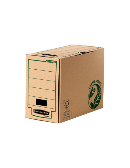 CAJA ARCHIVO DEFI. FELLOW. FOLIO CARTON RECICLADO LOMO 150 MM**499198