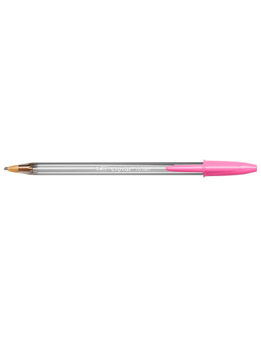 BOLIGRAFO BIC CRISTAL LARGE FASHION ROSA PUNTA 1,6 MM