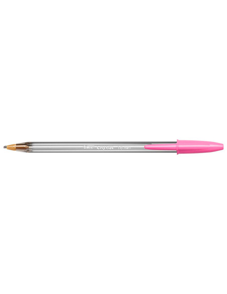 BOLIGRAFO BIC CRISTAL LARGE FASHION ROSA PUNTA 1,6 MM