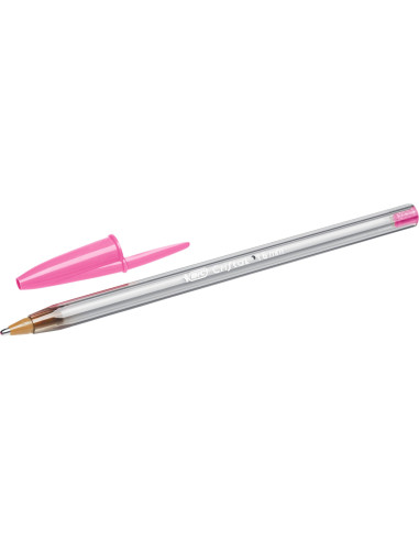 BOLIGRAFO BIC CRISTAL LARGE FASHION ROSA PUNTA 1,6 MM
