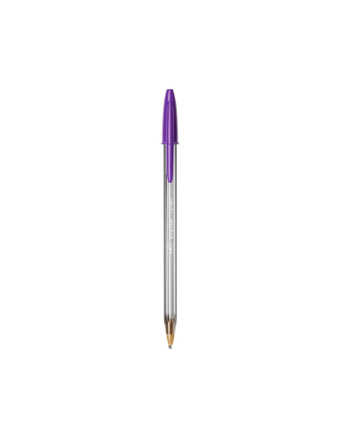 BOLIGRAFO BIC CRISTAL LARGE FASHION MORADO PUNTA 1,6 MM