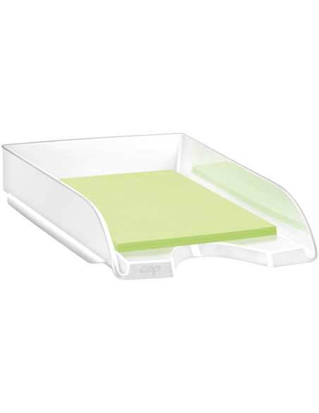 BANDEJA SOBREMESA CEP PLASTICO BLANCA 257X348X66 MM