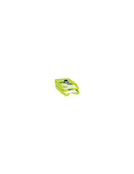 BANDEJA SOBREMESA CEP PLASTICO VERDE 257X348X66 MM