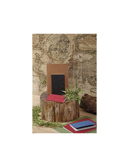 CUADERNO COSIDO AGE-BAG A4 T.CARTON LISO 96H. 90GR. HAVANA