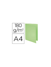 SUBCARPETA A4 170 GR. EXACOMPTA VERDE C/100 2