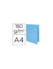 SUBCARPETA A4 170 GR. EXACOMPTA AZUL C/100 2