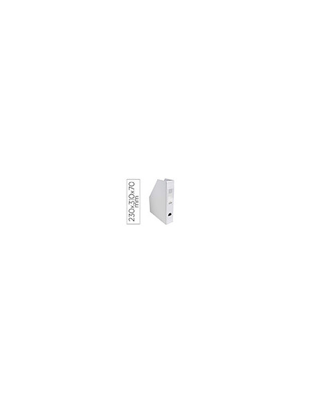 REVISTERO EXACOMPTA PVC LOMO 70MM COLOR BLANCO 230X310X70 MM