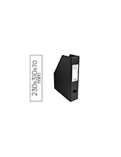 REVISTERO EXACOMPTA PVC LOMO 70MM COLOR NEGRO 230X310X70 MM 2