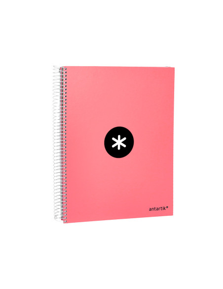 CUADERNO ESP. ANTARTIK A4 T.FORRADA 5MM 5B 4T. 120H. 100GR. CORAL