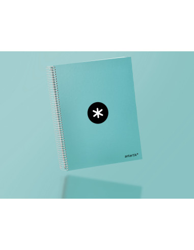 CUADERNO ESP. ANTARTIK A4 T.FORRADA MICRO 5MM 5B 4T.120H.100GR.MENTA