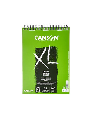 CUADERNO ESP. CANSON DIBUJO A4 MICRO 50H. 160GR.