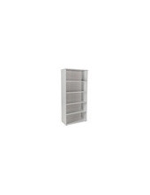 ARMARIO ROCADA 5 EST SERIE STORE 195X90X45CM GRIS 2