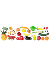 JUEGO MINILAND FRUTAS HORTALIZAS FRUTOS SECOS 36 PIEZAS