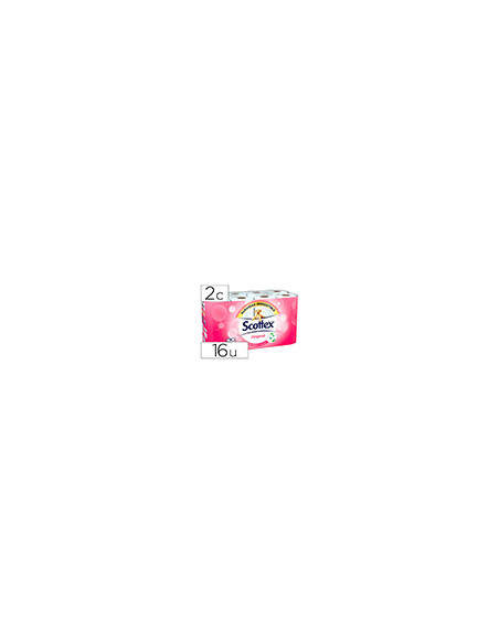PAPEL HIGIENICO SCOTTEX ORIGINAL PACK 12+4 ROLLOS