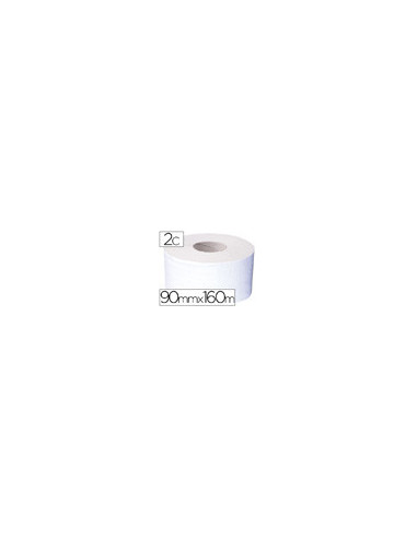 PAPEL HIGIENICO MINI JUMBO 2 CAPAS 160 MT PARA DISPENSADOR T2