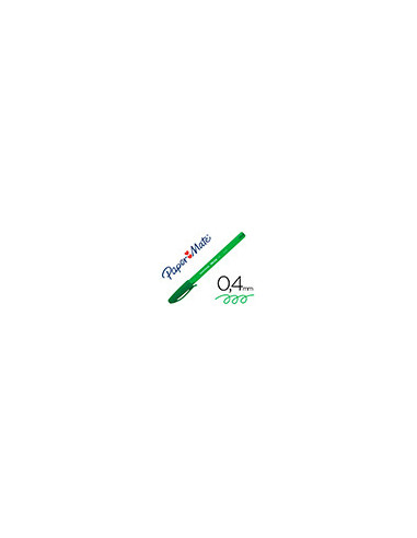 BOLIGRAFO PAPER MATE INKJOY 100 PUNTA MEDIA TRAZO 1 MM VERDE