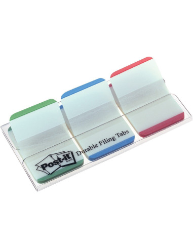 BANDERITAS POST-INDEX VERDE ROJO Y AZUL DISPENSADOR FUNDA 3X21