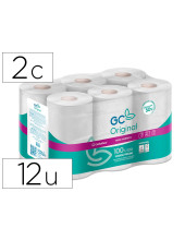 PAPEL HIGIENICO OLIMPIC 2 CAPAS PAQUETE DE 12 ROLLOS