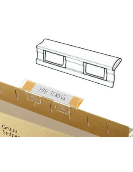 ETIQUETAS PAPEL GIO 400022782 TIRA VISORES 350UD.
