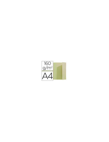 SUBCARPETA A4 160 GR. EXACOMPTA 1 SOLAPA VERDE CLARO C/100