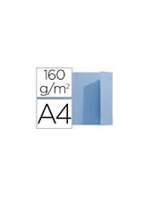 SUBCARPETA A4 160 GR. EXACOMPTA 1 SOLAPA AZUL CLARO C/100 2