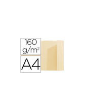 SUBCARPETA A4 160 GR. EXACOMPTA 1 SOLAPA CREMA C/100 2