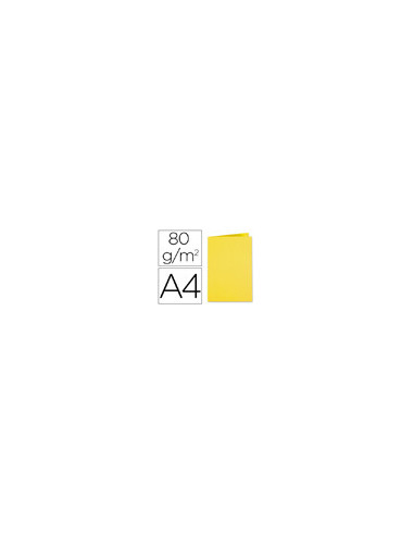 SUBCARPETA A4 80 GR. FINO EXACOMPTA AMARILLO C/100